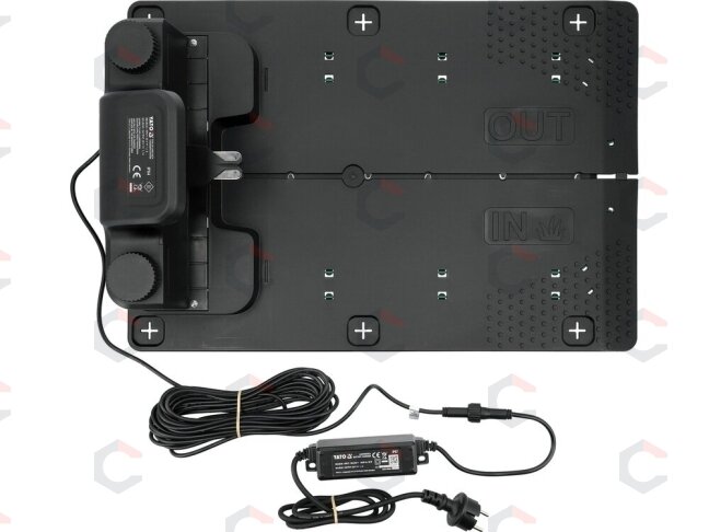 Vejos robotas YATO | laidinis perimetras | iki 500 m² | Wi-Fi, Bluetooth | 20 V (YT-852091) 13 Vejos robotas YATO | laidinis perimetras | iki 500 m² | Wi-Fi, Bluetooth | 20 V (YT-852091) 13