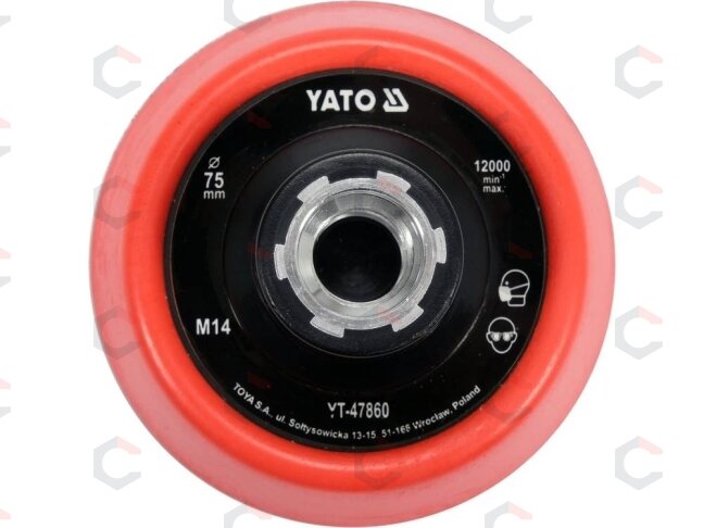 Velcro padas | 75 mm | M14 (YT-47860) 1