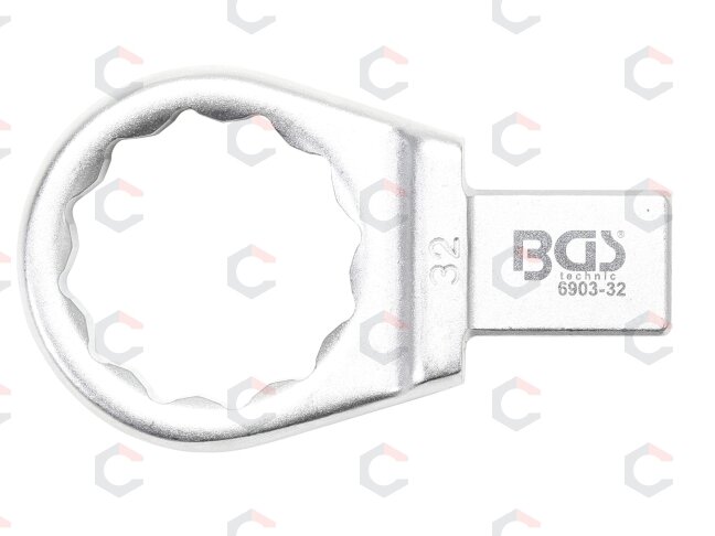 Veržliaraktis įstatomas kilpinis | uždaras tipas | 32 mm (6903-32) Veržliaraktis įstatomas kilpinis | uždaras tipas | 32 mm (6903-32)