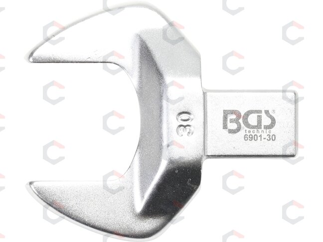 Veržliaraktis įstatomas plokščias | atviras tipas | 30 mm (6901-30) Veržliaraktis įstatomas plokščias | atviras tipas | 30 mm (6901-30)