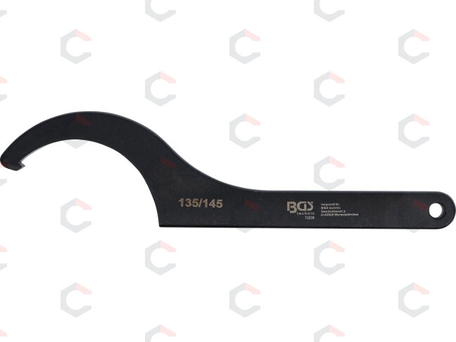 Veržliaraktis užmetamas | kablys | 135 - 145 mm (73223) 1 Veržliaraktis užmetamas | kablys | 135 - 145 mm (73223) 1