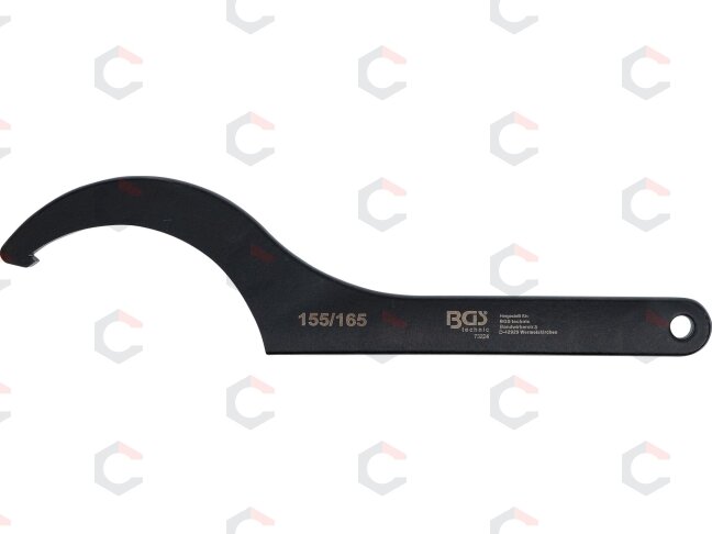 Veržliaraktis užmetamas | kablys | 155 - 165 mm (73224) 1 Veržliaraktis užmetamas | kablys | 155 - 165 mm (73224) 1