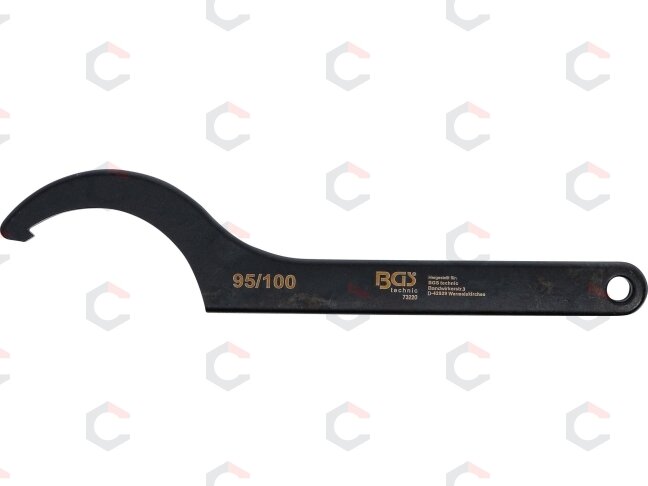 Veržliaraktis užmetamas | kablys | 95 - 100 mm (73220) 1 Veržliaraktis užmetamas | kablys | 95 - 100 mm (73220) 1