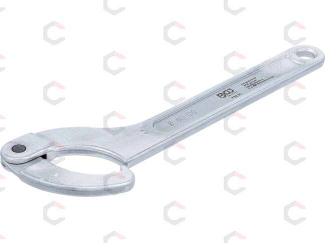 Veržliaraktis užmetamas reguliuojamas | kablys | 80 - 120 mm (73230) 1