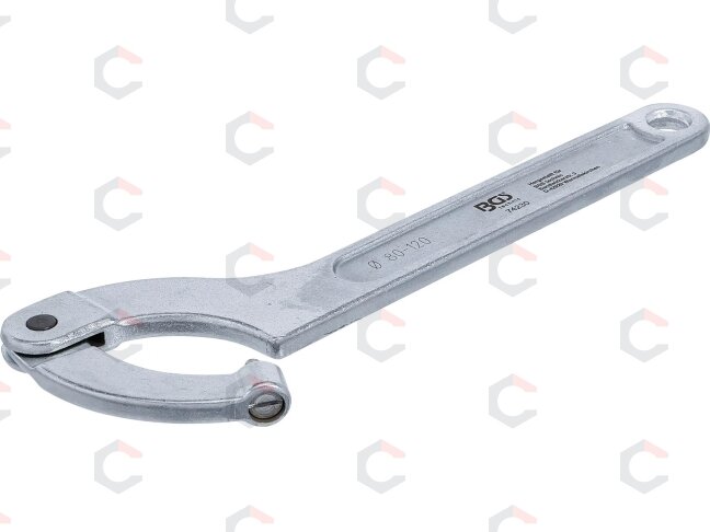 Veržliaraktis užmetamas reguliuojamas | su antgaliu | 80 - 120 mm (74230) 1 Veržliaraktis užmetamas reguliuojamas | su antgaliu | 80 - 120 mm (74230) 1