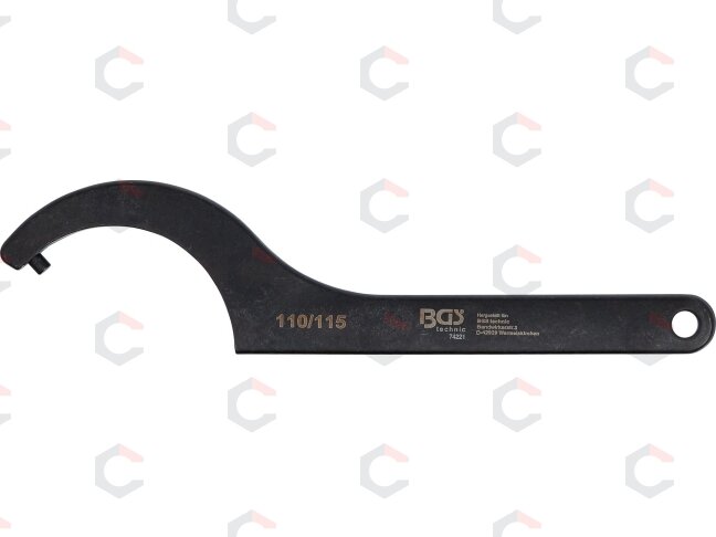 Veržliaraktis užmetamas | su antgaliu | 110 - 115 mm (74221B) 1 Veržliaraktis užmetamas | su antgaliu | 110 - 115 mm (74221B) 1
