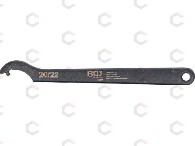 Veržliaraktis užmetamas | su antgaliu | 20 - 22 mm (74209) 1 Veržliaraktis užmetamas | su antgaliu | 20 - 22 mm (74209) 1