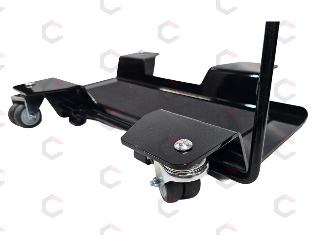 Vežimėlis motociklams | centrinis stovas su 360° ratukais | 550 kg (CS360) 2 Vežimėlis motociklams | centrinis stovas su 360° ratukais | 550 kg (CS360) 2