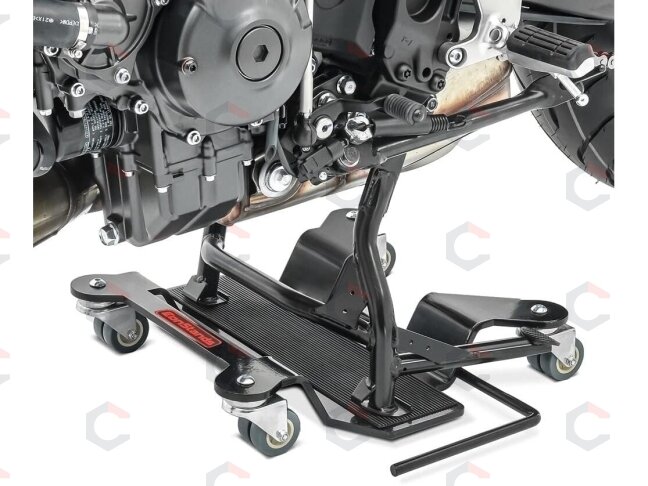 Vežimėlis motociklams | centrinis stovas su 360° ratukais | 550 kg (CS360) 4 Vežimėlis motociklams | centrinis stovas su 360° ratukais | 550 kg (CS360) 4