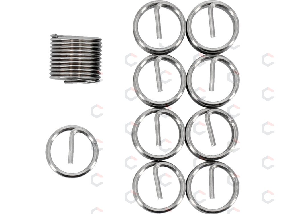 Vieliniai indėklai sriegiui | Helikoliai | M12X1,25 mm | 10 vnt. (YT-176841) Vieliniai indėklai sriegiui | Helikoliai | M12X1,25 mm | 10 vnt. (YT-176841)