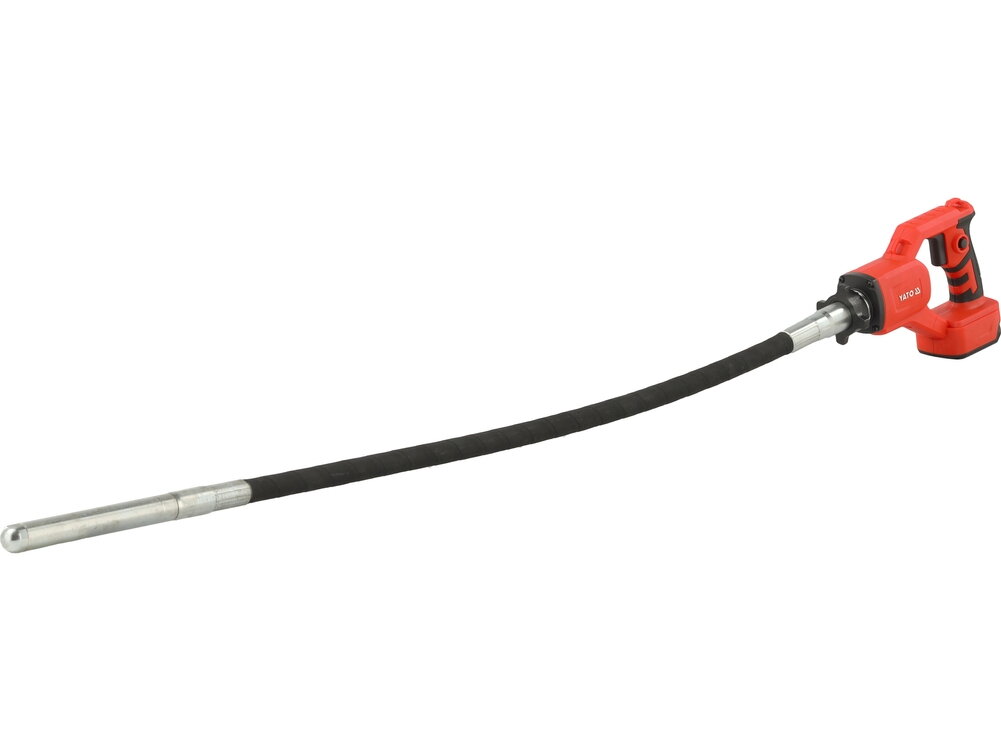 Akumuliatorinis betono vibratorius 18 V, 28 mm, 1,2 m, bešepetėlis, be akumuliatoriaus ir įkroviklio YATO (YT-826024) Akumuliatorinis betono vibratorius 18 V, 28 mm, 1,2 m, bešepetėlis, be akumuliatoriaus ir įkroviklio YATO (YT-826024)
