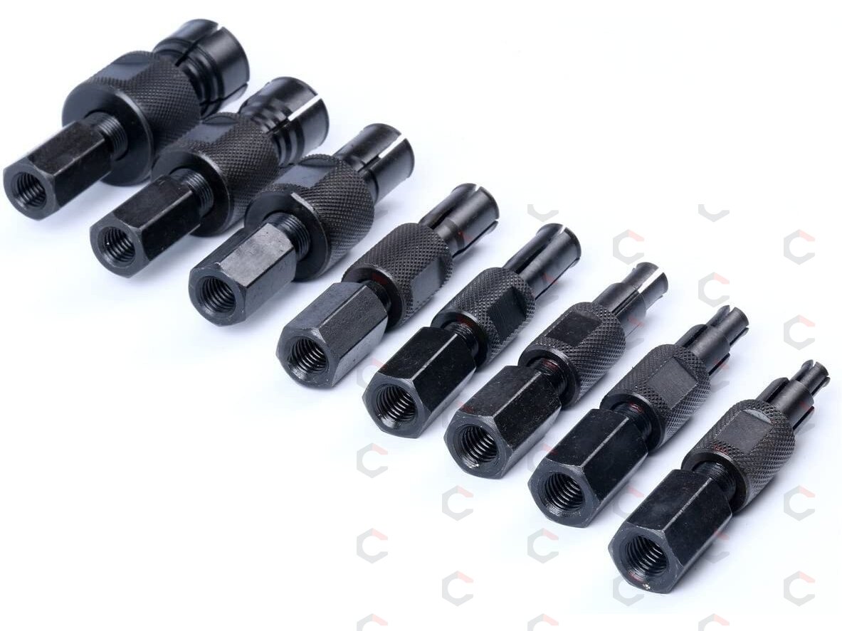 Vidinių nuėmėjų rinkinys su atbuliniu plaktuku | 8-32 mm | 9 vnt. (SK1014) 4 Vidinių nuėmėjų rinkinys su atbuliniu plaktuku | 8-32 mm | 9 vnt. (SK1014) 4