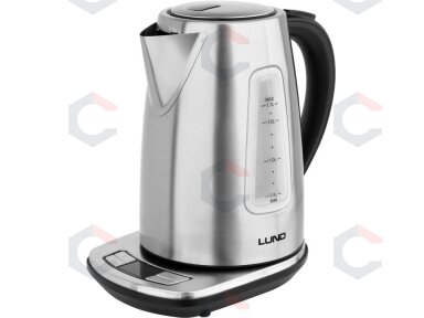 Virdulys su baze | Nerūdijantis plienas | temperatūros kontrolė | 1.7 l (68195)