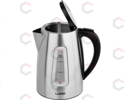 Virdulys su baze | Nerūdijantis plienas | temperatūros kontrolė | 1.7 l (68195) 3 Virdulys su baze | Nerūdijantis plienas | temperatūros kontrolė | 1.7 l (68195) 3