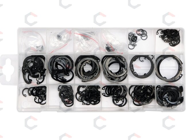 Vidinių žiedų rinkinys | 3-32 mm | 300 vnt (YT-06881) 1 Vidinių žiedų rinkinys | 3-32 mm | 300 vnt (YT-06881) 1