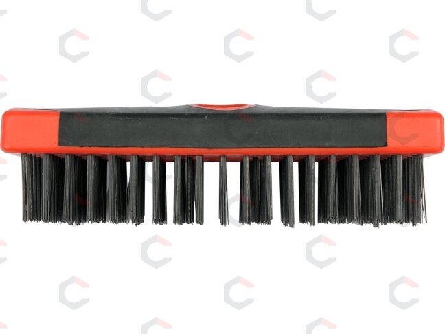 Vielinis šepetys | plieninis | 180x65 mm | 6 eilutės (YT-6334) 1 Vielinis šepetys | plieninis | 180x65 mm | 6 eilutės (YT-6334) 1