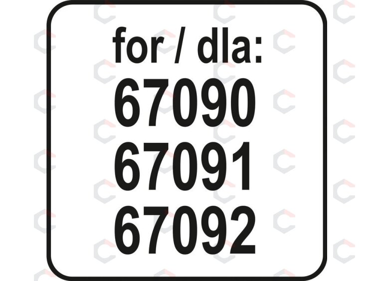 Vidinis vakuumo filtras | dulkių siurbliui 67090, 67091, 67092 (67095) 4 Vidinis vakuumo filtras | dulkių siurbliui 67090, 67091, 67092 (67095) 4