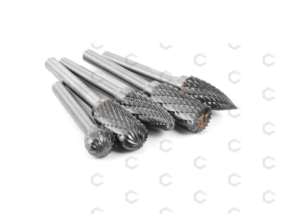 Volframo karbido deimantinių frezų rinkinys | galvutės dydis - 10 mm | 10 vnt. (SK8998) 1 Volframo karbido deimantinių frezų rinkinys | galvutės dydis - 10 mm | 10 vnt. (SK8998) 1