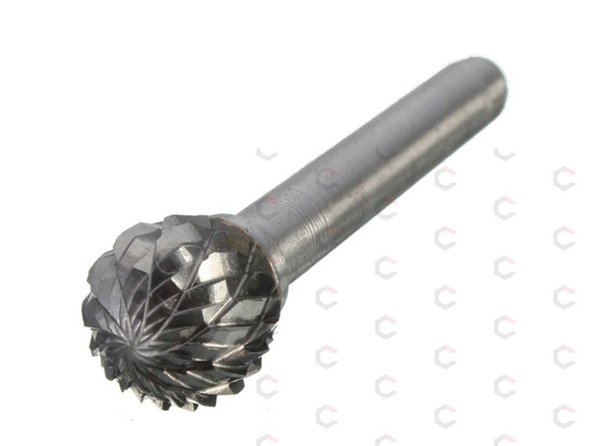 Volframo karbido deimantinių frezų rinkinys | 6 mm | 5 vnt. (SK8698) 4 Volframo karbido deimantinių frezų rinkinys | 6 mm | 5 vnt. (SK8698) 4