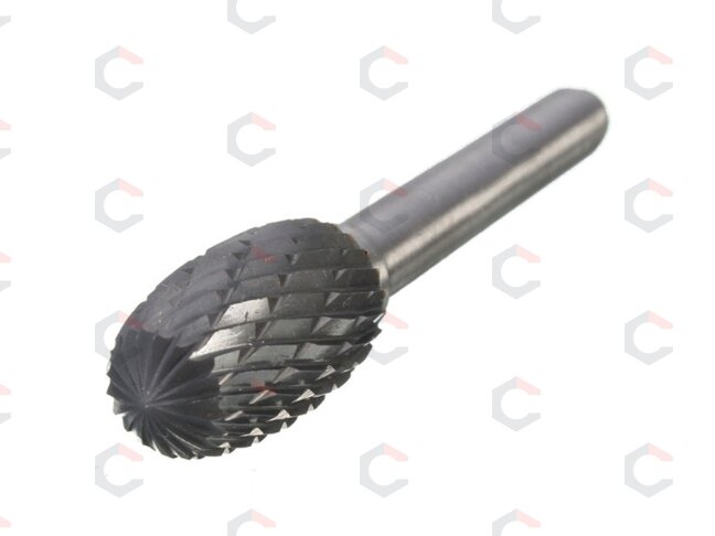 Volframo karbido deimantinių frezų rinkinys | 6 mm | 5 vnt. (SK8698) 6 Volframo karbido deimantinių frezų rinkinys | 6 mm | 5 vnt. (SK8698) 6