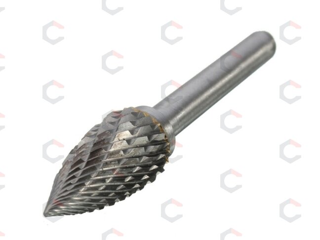 Volframo karbido deimantinių frezų rinkinys | 6 mm | 7 vnt. (SK8697) 7 Volframo karbido deimantinių frezų rinkinys | 6 mm | 7 vnt. (SK8697) 7