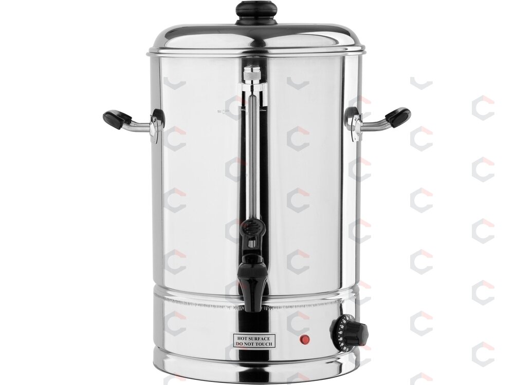Vandens šildytuvas | nerūdijantis plienas | 12 l | 2500 W | 30–110 °C | Ø 265 mm | aukštis 430 mm (YG-04316) Vandens šildytuvas | nerūdijantis plienas | 12 l | 2500 W | 30–110 °C | Ø 265 mm | aukštis 430 mm (YG-04316)