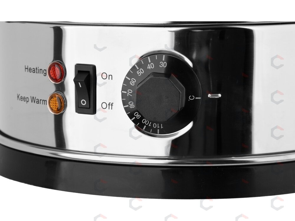 Vandens šildytuvas | nerūdijantis plienas | 16 l | 2600 W | 30–110 °C | Ø 268 mm | aukštis 503 mm (YG-04318) 4 Vandens šildytuvas | nerūdijantis plienas | 16 l | 2600 W | 30–110 °C | Ø 268 mm | aukštis 503 mm (YG-04318) 4