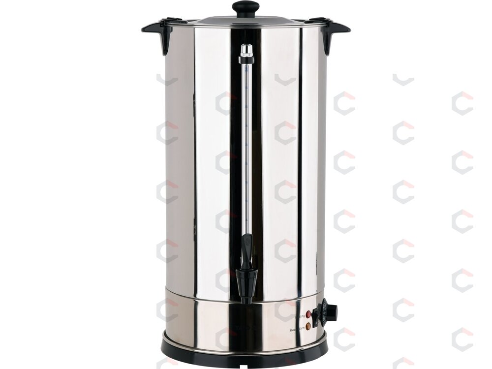 Vandens šildytuvas | nerūdijantis plienas | 22 l | 2500–3000 W | 30–110 °C | Ø 268 mm | aukštis 602 mm (YG-04324) Vandens šildytuvas | nerūdijantis plienas | 22 l | 2500–3000 W | 30–110 °C | Ø 268 mm | aukštis 602 mm (YG-04324)