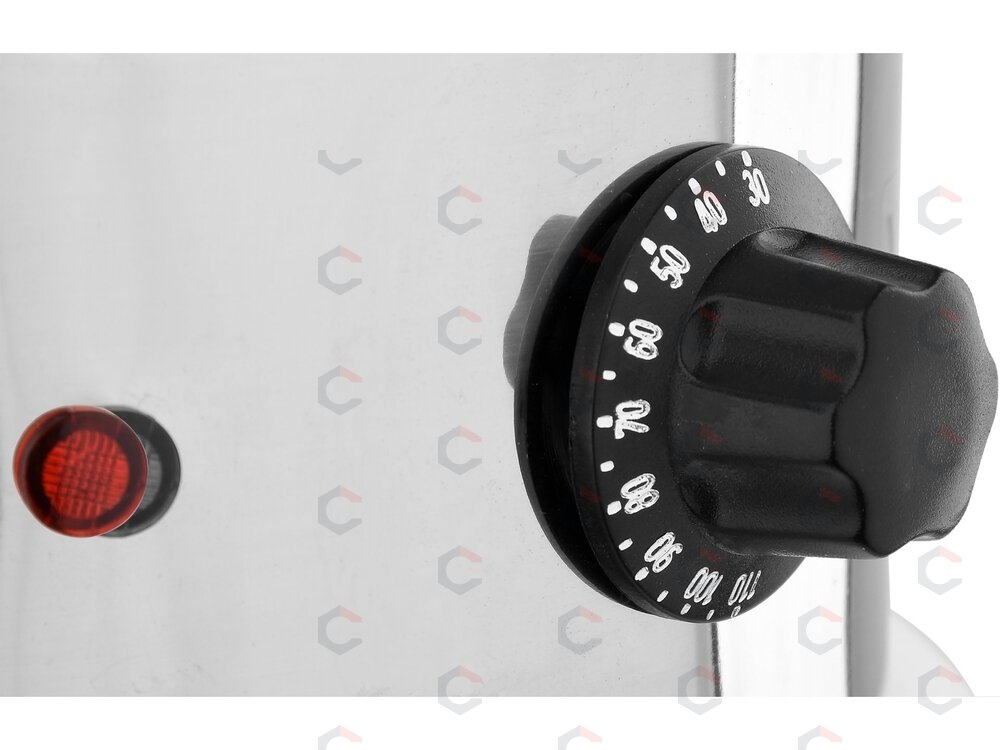 Vandens šildytuvas | nerūdijantis plienas | 25 l | 3000 W | 30–110 °C | Ø 360 mm | aukštis 430 mm (YG-04321) 5 Vandens šildytuvas | nerūdijantis plienas | 25 l | 3000 W | 30–110 °C | Ø 360 mm | aukštis 430 mm (YG-04321) 5