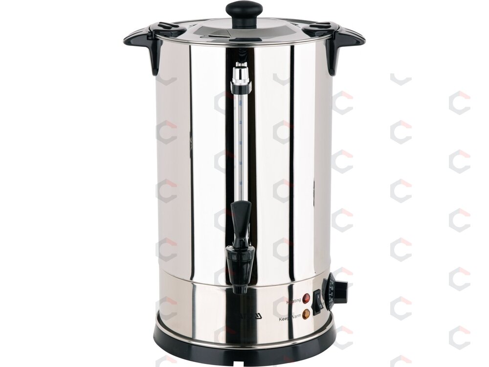 Vandens šildytuvas | nerūdijantis plienas | 8,8 l | 900–1000 W | 30–110 °C | Ø 220 mm | aukštis 440 mm (YG-04301) Vandens šildytuvas | nerūdijantis plienas | 8,8 l | 900–1000 W | 30–110 °C | Ø 220 mm | aukštis 440 mm (YG-04301)