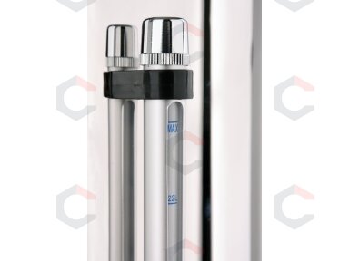 Vandens šildytuvas | nerūdijantis plienas | 8,8 l | 900–1000 W | 30–110 °C | Ø 220 mm | aukštis 440 mm (YG-04301)