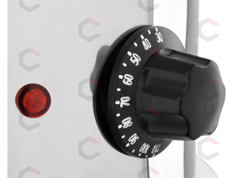 Vandens šildytuvas | nerūdijantis plienas | 18 l | 2500 W | 30–110 °C | Ø 265 mm | aukštis 550 mm (YG-04319) 10 Vandens šildytuvas | nerūdijantis plienas | 18 l | 2500 W | 30–110 °C | Ø 265 mm | aukštis 550 mm (YG-04319) 10