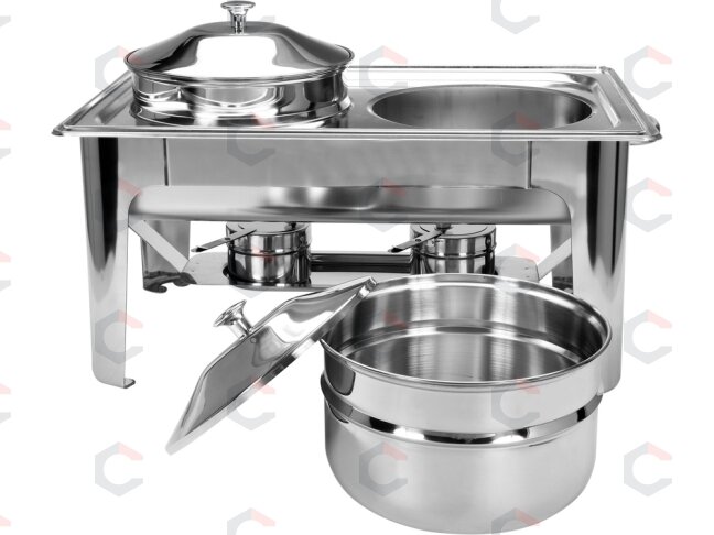 Maisto šildytuvas su 2 indais | 2 × 4,5 l (YG-04125) 2 Maisto šildytuvas su 2 indais | 2 × 4,5 l (YG-04125) 2