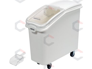 Talpa biriems produktams su ratukais YATO | 81 l (YG-09109) Talpa biriems produktams su ratukais YATO | 81 l (YG-09109)
