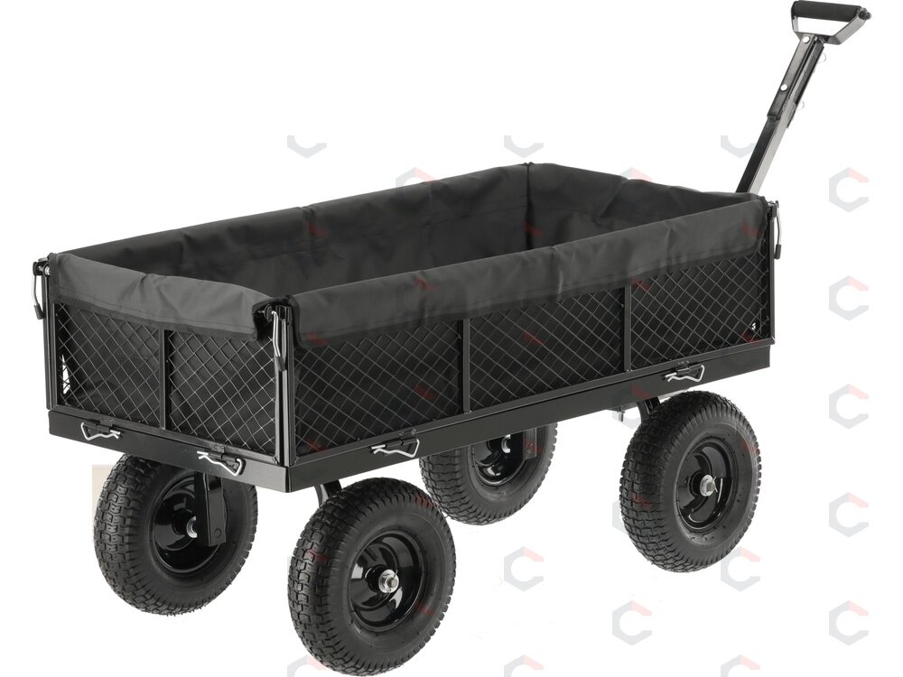XL sodo vežimėlis 450 kg | 13" ratai (YT-86970) 1 XL sodo vežimėlis 450 kg | 13" ratai (YT-86970) 1