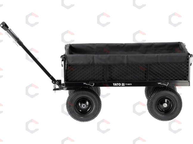 XL sodo vežimėlis 450 kg | 13" ratai (YT-86970) 2 XL sodo vežimėlis 450 kg | 13" ratai (YT-86970) 2