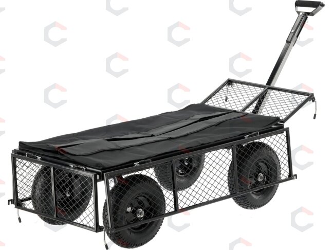 XL sodo vežimėlis 450 kg | 13" ratai (YT-86970) 7 XL sodo vežimėlis 450 kg | 13" ratai (YT-86970) 7