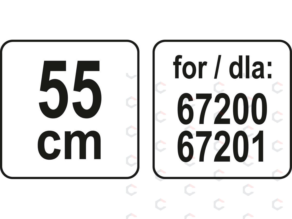 Žarna 55 cm | garų įrenginiui 67200 / 67201 (67203V) 3 Žarna 55 cm | garų įrenginiui 67200 / 67201 (67203V) 3