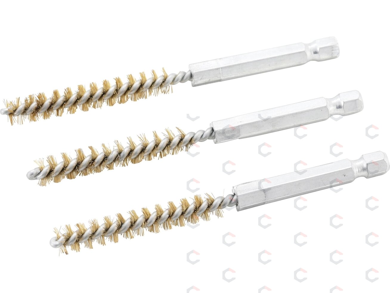 Žalvariniai šepečiai vamzdeliams | 8 mm | 6,3 mm (1/4") | 3 vnt. (3078-8-M) 1 Žalvariniai šepečiai vamzdeliams | 8 mm | 6,3 mm (1/4") | 3 vnt. (3078-8-M) 1