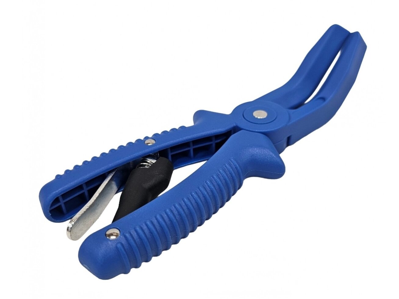 Žarnų užspaudimo replės lenktos su fiksavimo mechanizmu | 220 mm (SK9274S) 2