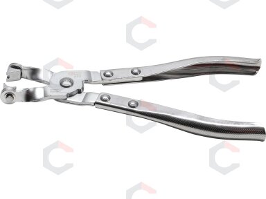 Žarnų sąvaržų replės su pasukamais antgaliais | 210 mm (499) Žarnų sąvaržų replės su pasukamais antgaliais | 210 mm (499)
