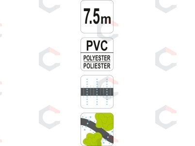 Laistymo žarna augalams ir gyvatvorėms | vandeniui pralaidi | 7,5 m | 16 mm (89370) 6 Laistymo žarna augalams ir gyvatvorėms | vandeniui pralaidi | 7,5 m | 16 mm (89370) 6