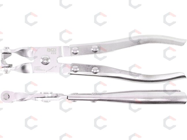 Žarnų sąvaržų replės su pasukamais antgaliais | 210 mm (499) 1