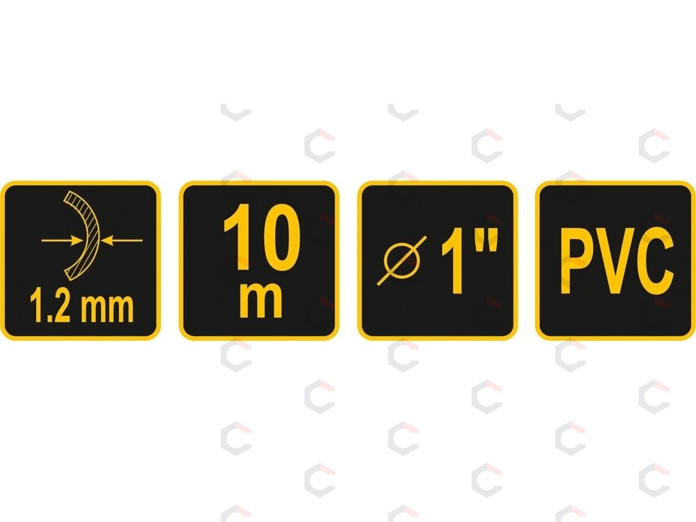 Žarna panardinamiems siurbliams 1"(25,4mm) /10m (79960) 2