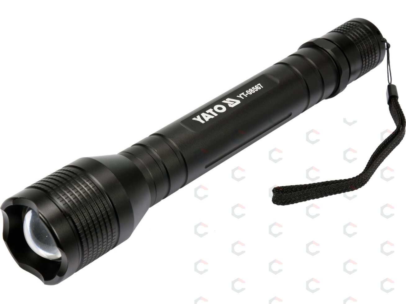 Žibintuvėlis XP-L CREE 10W, 254X46MM (YT-08567) Žibintuvėlis XP-L CREE 10W, 254X46MM (YT-08567)