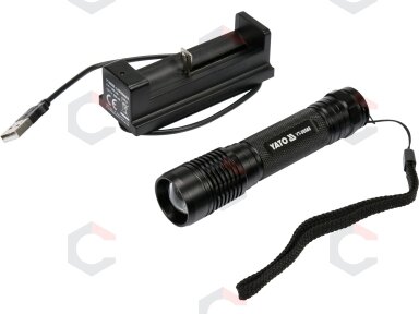 Žibintuvėlis XP-G3 CREE 6W Akumuliatorinis (YT-08568) Žibintuvėlis XP-G3 CREE 6W Akumuliatorinis (YT-08568)