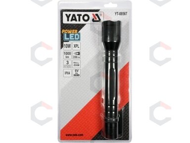 Žibintuvėlis XP-L CREE 10W, 254X46MM (YT-08567)