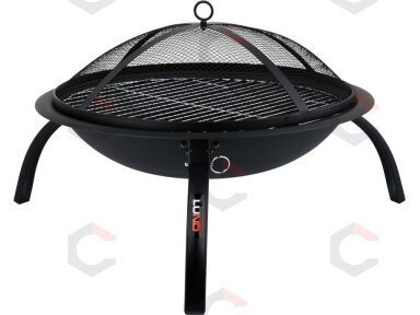 Židinys / laužavietė / grilis | nešiojamas | juodas plienas | 56 cm (99701) Židinys / laužavietė / grilis | nešiojamas | juodas plienas | 56 cm (99701)
