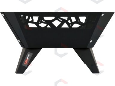 Židinys / laužavietė nešiojama | juodas plienas | 52 cm (99700) Židinys / laužavietė nešiojama | juodas plienas | 52 cm (99700)