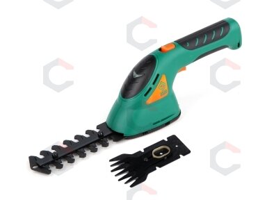 Žirklės gyvatvorei ir žolei akumuliatorinės 3,6V LI-ION (79500)